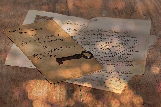 Traditional cursive handwriting on lined paper